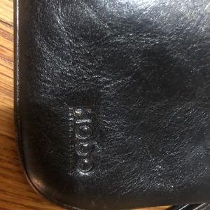 Hobo clutch wallet black
